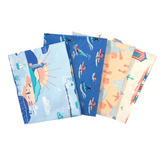 The Craft Cotton Company 4 pièces Fat Quarter par The Coast par Victoria Louise Tissu 100 % coton de qualité supérieure Idéal pour l'artisanat et le patchwork